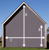 Gable end (triangle)