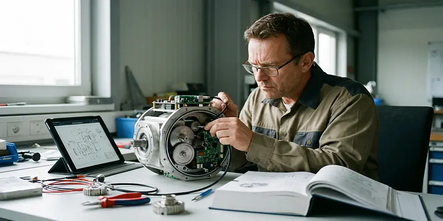 Professional focused on learning a new piece of technology